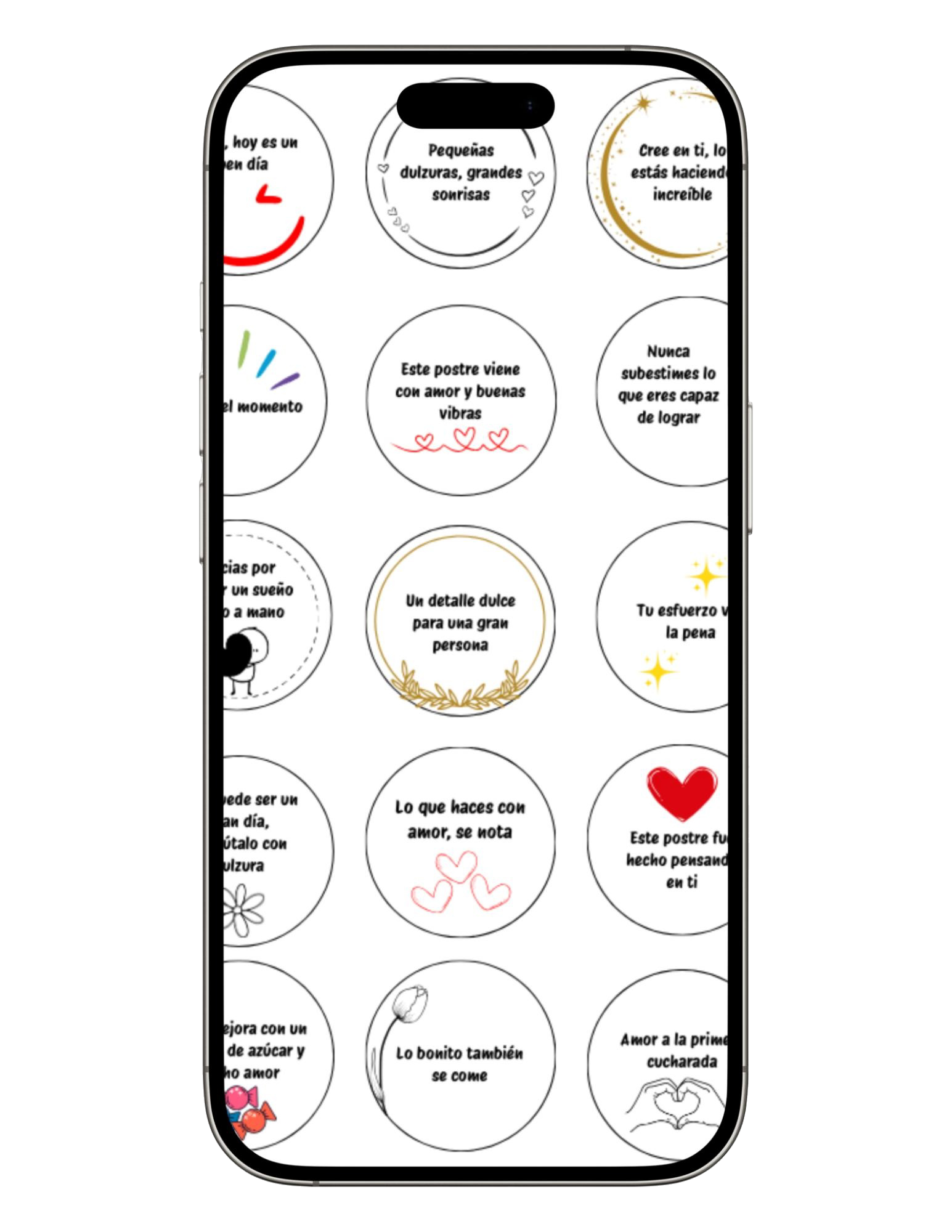 Etiquetas para imprimir